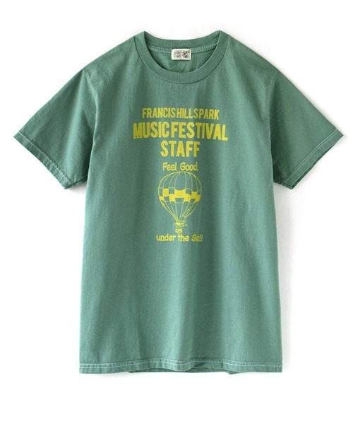 e-zakkamania stores(イーザッカマニアストアーズ)の「アメリカンコットン ヴィンテージ Tシャツ(Tシャツ/カットソー・レディース・イエロー/モカ/グリーン/ライトブルー/ライラック・M)」の17枚目の写真