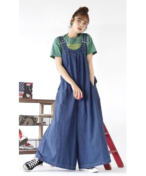 e-zakkamania stores(イーザッカマニアストアーズ)の「アメリカンコットン ヴィンテージ Tシャツ(Tシャツ/カットソー・レディース・イエロー/モカ/グリーン/ライトブルー/ライラック・M)」の15枚目の写真