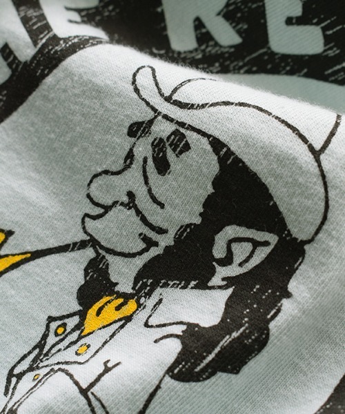 e-zakkamania stores(イーザッカマニアストアーズ)の「アメリカンコットン ヴィンテージ Tシャツ(Tシャツ/カットソー・レディース・イエロー/モカ/グリーン/ライトブルー/ライラック・M)」の13枚目の写真