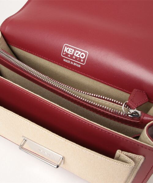 KENZO(ケンゾー)の「'Rue Vivienne' スモール バッグ ウィズ ストラップ(ショルダーバッグ・レディース・ブラック系その他/レッド系その他・ONE SIZE)」の7枚目の写真
