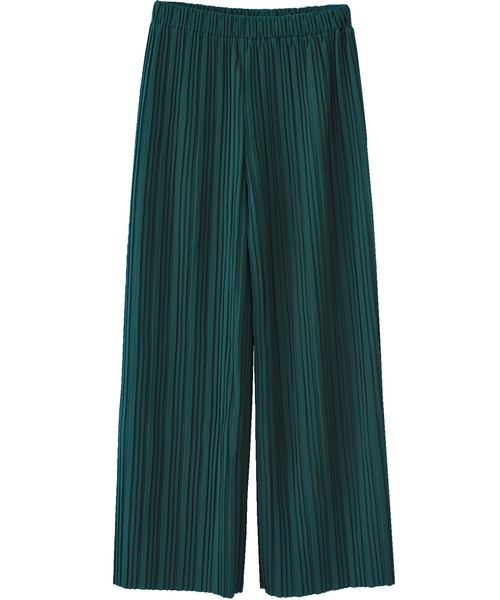 Social GIRL（ソーシャルガール）の「セルフカット プリーツパンツ セミワイドパンツ イージーパンツ（その他パンツ・レディース・ブラック/ベージュ/カーキ/モカ/グレイッシュベージュ/ライトブラウン/オフホワイト/ホワイト系その他/ブラック系その他2/ブラック系その他/ライトグリーン/イエロー/ダークグリーン/チャコールグレー・M/L）」の16枚目の写真