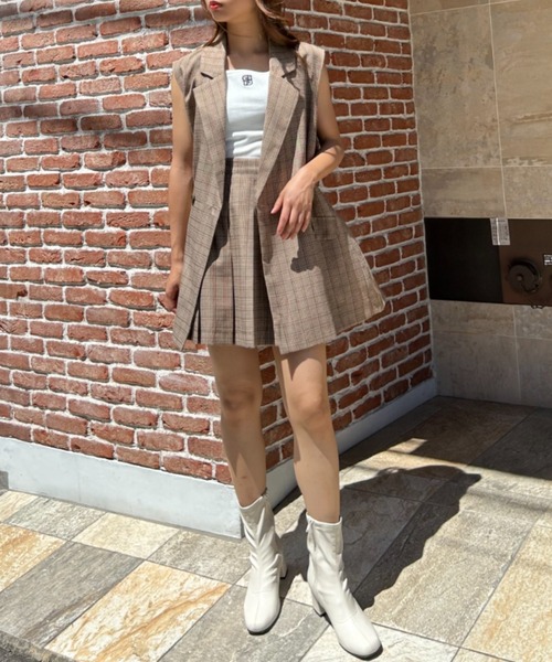 INGNI（イング）の「ストレッチミドルブーツ（ブーツ・レディース・アイボリー/ブラック・L/M）」の9枚目の写真