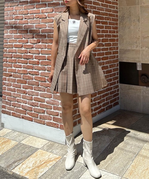 INGNI（イング）の「ストレッチミドルブーツ（ブーツ・レディース・アイボリー/ブラック・L/M）」の18枚目の写真