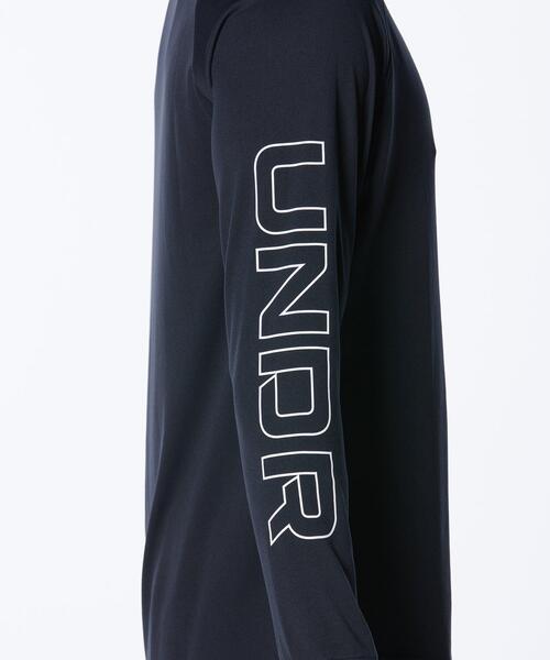 UNDER ARMOUR(アンダーアーマー)の「UAテック グラフィック ロングスリーブTシャツ(バスケットボール/メンズ)(Tシャツ/カットソー・メンズ・ブラック・M/XL/L/S)」の5枚目の写真