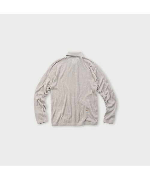 45R（フォーティファイブアール）の「ホール超ガーゼの908プル（ニット/セーター・レディース・ライトグレー/ネイビー/グリーン・SMALL/MEDIUM/LARGE/X-LARGE/X-SMALL）」の4枚目の写真