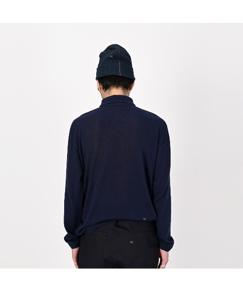 45R（フォーティファイブアール）の「ホール超ガーゼの908プル（ニット/セーター・レディース・ライトグレー/ネイビー/グリーン・SMALL/MEDIUM/LARGE/X-LARGE/X-SMALL）」の12枚目の写真