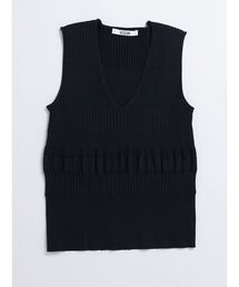 VEQUM | 【VEQUM】SWITCHING KNIT VEST(ニット/セーター)