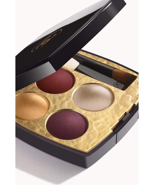 CHANEL（シャネル）の「レ キャトル オンブル ビザンス 4色アイシャドウ（マルチ エフェクト）（アイシャドウ・レディース・308 パリュール アンぺリアル/328 パリュール クリスタル/338 パリュール バロック/318 パリュール ヴェニティエンヌ・FREE）」の5枚目の写真