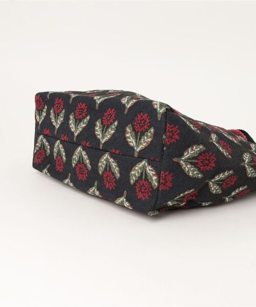 salle de bal（サルデバル）の「Craft India / クラフト インディア ハンドバッグ ランチバッグ bag M FRH（ハンドバッグ・レディース・ブラック/ナチュラル/ブラック系その他/グレー/ブルー/ネイビー/ベージュ・M）」の16枚目の写真