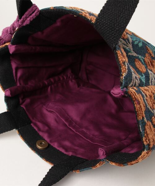 salle de bal（サルデバル）の「Craft India / クラフト インディア ハンドバッグ ランチバッグ bag M FRH（ハンドバッグ・レディース・ブラック/ナチュラル/ブラック系その他/グレー/ブルー/ネイビー/ベージュ・M）」の13枚目の写真