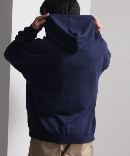 U.S. POLO ASSN.(ユーエスポロアッスン)の「【U.S. POLO ASSN./ユーエスポロアッスン】ワンポイントポニー刺繍 裏毛 ビッグシルエットフルジップパーカー(パーカー・メンズ・ネイビー/アッシュグレー/ブラック・L/M/LL)」の17枚目の写真