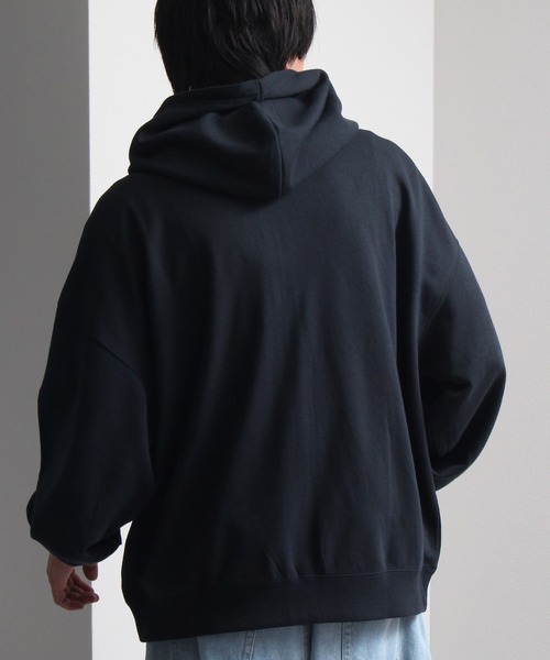 U.S. POLO ASSN.(ユーエスポロアッスン)の「【U.S. POLO ASSN./ユーエスポロアッスン】ワンポイントポニー刺繍 裏毛 ビッグシルエットフルジップパーカー(パーカー・メンズ・ネイビー/アッシュグレー/ブラック・L/M/LL)」の15枚目の写真