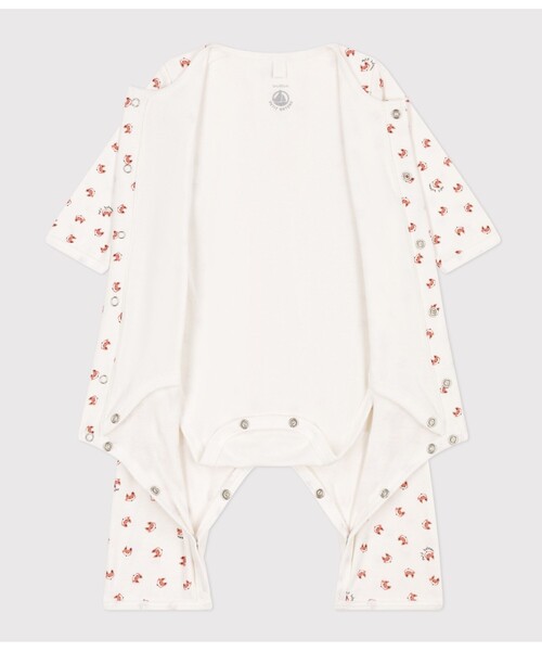 【セール】Ｂｏｄｙｊａｍａ（ロンパース）｜PETIT BATEAU（プチバトー）