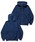 XLARGEiGNXg[Wj́uPIGMENT DYED EMBOSS LOGO ZIP HOODED SWEATip[J[jvblCr[