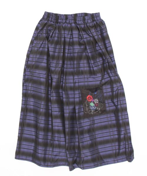 ScoLar（スカラー）の「133610：大花柄アップリケ メモリー