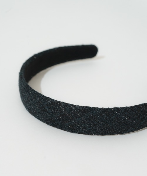 flower（フラワー）の「ツイードカチューシャ（カチューシャ・レディース・ブラック/ベージュ・FREE）」の16枚目の写真