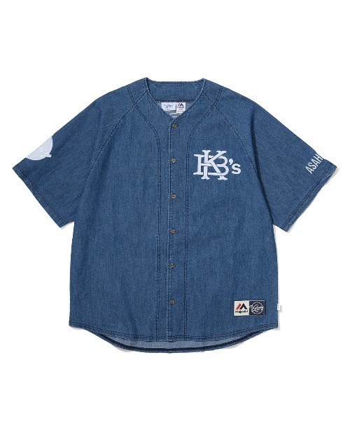 KEBOZ（ケボズ）の「MAJESTIC×KEBOZ DENIM BASEBALL SHIRT（シャツ