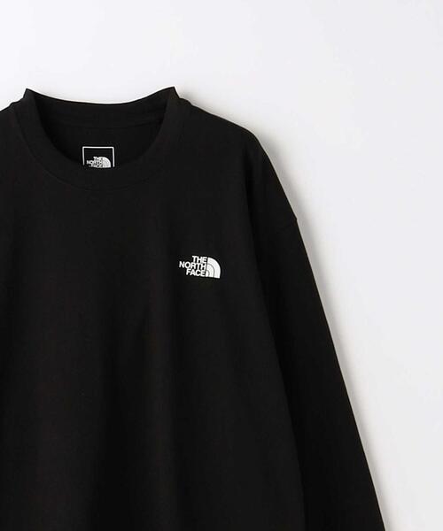 THE NORTH FACE(ザノースフェイス)の「<THE NORTH FACE> バック スクエア ロゴ ロングスリーブ Tシャツ(Tシャツ/カットソー・メンズ・ホワイト/ブラック/グレー・XL/L/M)」の2枚目の写真