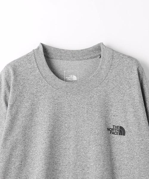 THE NORTH FACE(ザノースフェイス)の「<THE NORTH FACE> バック スクエア ロゴ ロングスリーブ Tシャツ(Tシャツ/カットソー・メンズ・ホワイト/ブラック/グレー・XL/L/M)」の6枚目の写真