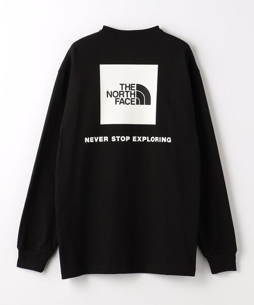 THE NORTH FACE(ザノースフェイス)の「<THE NORTH FACE> バック スクエア ロゴ ロングスリーブ Tシャツ(Tシャツ/カットソー・メンズ・ホワイト/ブラック/グレー・XL/L/M)」の18枚目の写真