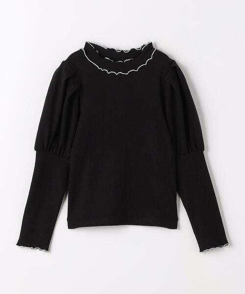 green label relaxing(グリーンレーベルリラクシング)の「TJ タックスリーブ メロー プルオーバー 100cm-130cm(Tシャツ/カットソー・キッズ・マスタード/ブラック/オフホワイト・120cm/130cm/100cm/110cm)」の3枚目の写真