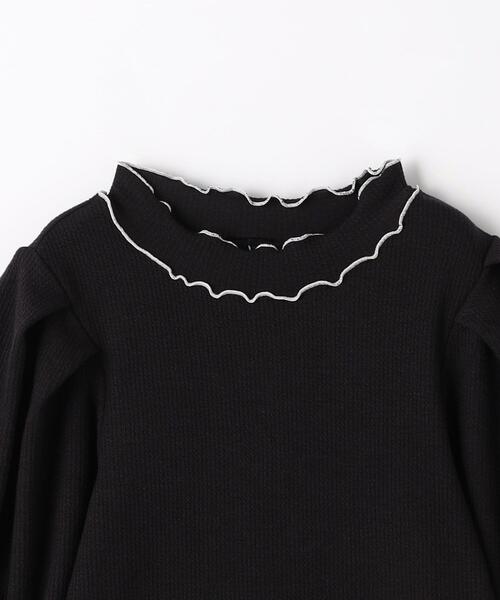 green label relaxing(グリーンレーベルリラクシング)の「TJ タックスリーブ メロー プルオーバー 100cm-130cm(Tシャツ/カットソー・キッズ・マスタード/ブラック/オフホワイト・120cm/130cm/100cm/110cm)」の10枚目の写真