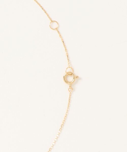 anq.【アンク】K18 ティアドロップ ダイヤモンドネックレス anq.】K18・ティアドロップ 0.12ctダイヤモンド ネックレス | KU