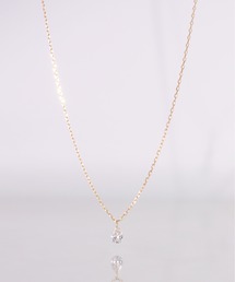 anq.（アンク）の「「anq.」K18・ティアドロップ 0.12ct