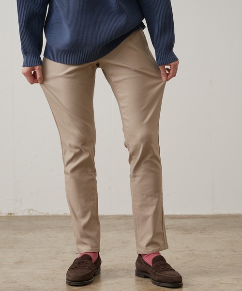 Blue Standard (ブルースタンダード)の「【BLUE STANDARD/ブルースタンダード】 極ストレッチ スーパーストレッチ 裏起毛スリムテーパードパンツ 暖パンツ 冬パンツ 美脚パンツ(その他パンツ・メンズ・チャコールグレー/ライトグレー/ブラック/ベージュ・MEDIUM/X-LARGE/LARGE)」の12枚目の写真