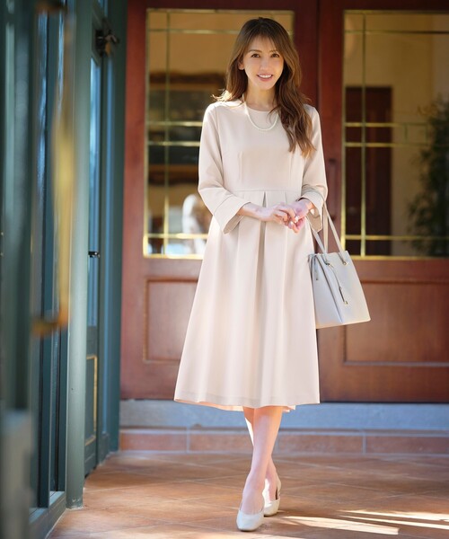 OPAQUE.CLIP（オペークドットクリップ）の「◆【A4収納可】3層トートバッグ/通勤・セレモニー対応（トートバッグ・レディース・ベージュ/グレー/ブラック・00）」の5枚目の写真