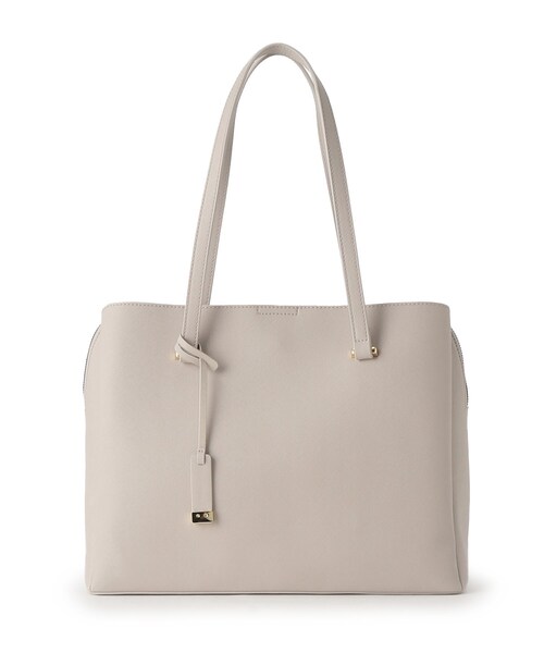 OPAQUE.CLIP（オペークドットクリップ）の「◆【A4収納可】3層トートバッグ/通勤・セレモニー対応（トートバッグ・レディース・ベージュ/グレー/ブラック・00）」の6枚目の写真