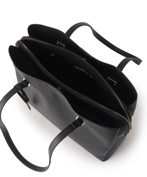 OPAQUE.CLIP（オペークドットクリップ）の「◆【A4収納可】3層トートバッグ/通勤・セレモニー対応（トートバッグ・レディース・ベージュ/グレー/ブラック・00）」の10枚目の写真