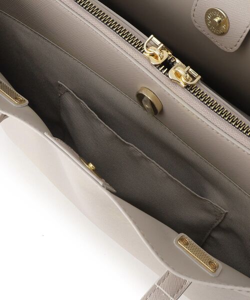 OPAQUE.CLIP（オペークドットクリップ）の「◆【A4収納可】3層トートバッグ/通勤・セレモニー対応（トートバッグ・レディース・ベージュ/グレー/ブラック・00）」の14枚目の写真