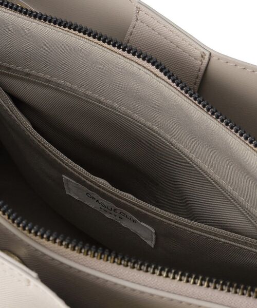 OPAQUE.CLIP（オペークドットクリップ）の「◆【A4収納可】3層トートバッグ/通勤・セレモニー対応（トートバッグ・レディース・ベージュ/グレー/ブラック・00）」の15枚目の写真
