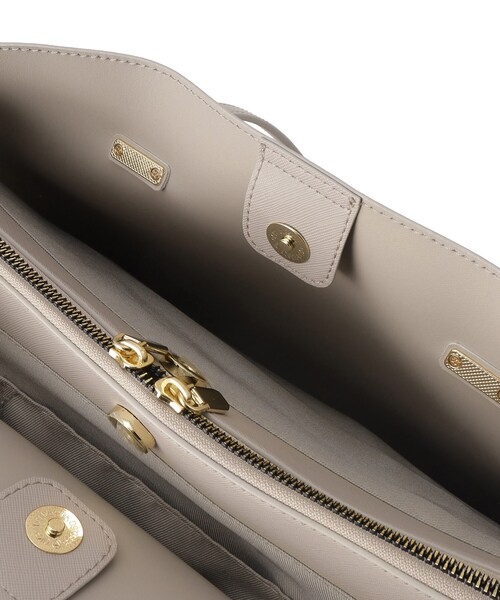 OPAQUE.CLIP（オペークドットクリップ）の「◆【A4収納可】3層トートバッグ/通勤・セレモニー対応（トートバッグ・レディース・ベージュ/グレー/ブラック・00）」の16枚目の写真