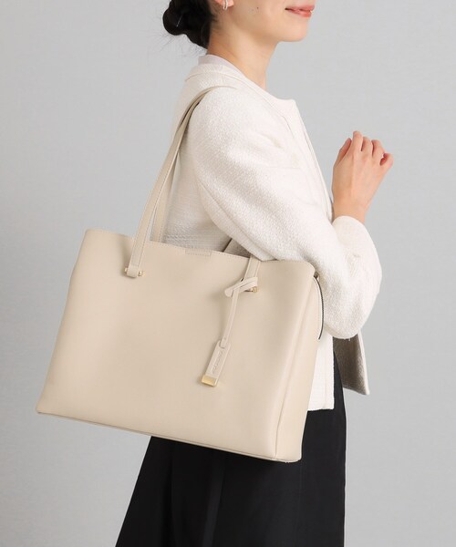 OPAQUE.CLIP（オペークドットクリップ）の「◆【A4収納可】3層トートバッグ/通勤・セレモニー対応（トートバッグ・レディース・ベージュ/グレー/ブラック・00）」の20枚目の写真