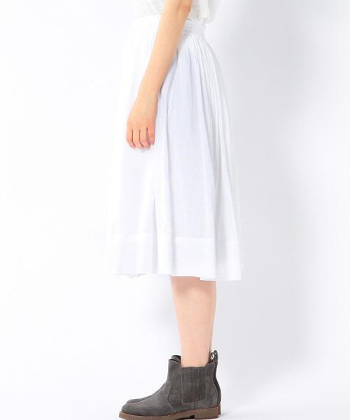 coen(コーエン)の「【Market】ソリッドギャザーフレアスカート◆(スカート・レディース・オフホワイト/ネイビー・FREE)」の12枚目の写真