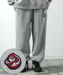 【SIDEWAY STANCE】ワンポイント ワッペン スウェットパンツ
