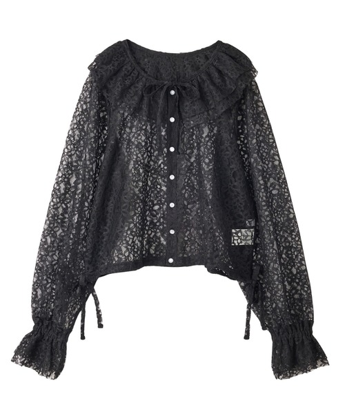 MILKFED.（ミルクフェド）の「LACE BLOUSE（シャツ/ブラウス