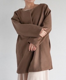 Rashik（ラシク）の「ノーカラーコクーンコート（ノーカラーコート）」