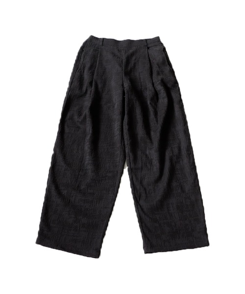 ニュアンス柄ジャガードパンツ（その他パンツ）｜antiqua（アンティカ）