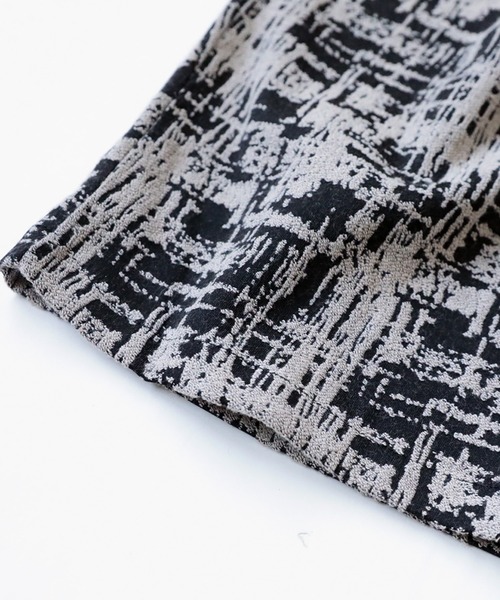 ニュアンス柄ジャガードパンツ（その他パンツ）｜antiqua（アンティカ）