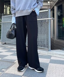 fredy emue | ウールライクスラブクロスセミワイドパンツ(その他パンツ)