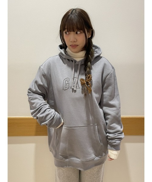 GAP（ギャップ）の「GAPアーチロゴ パーカー(ユニセックス)（パーカー・メンズ・グレー・M/XL/L/XS/S）」の7枚目の写真