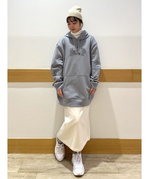 GAP（ギャップ）の「GAPアーチロゴ パーカー(ユニセックス)（パーカー・メンズ・グレー・M/XL/L/XS/S）」の9枚目の写真