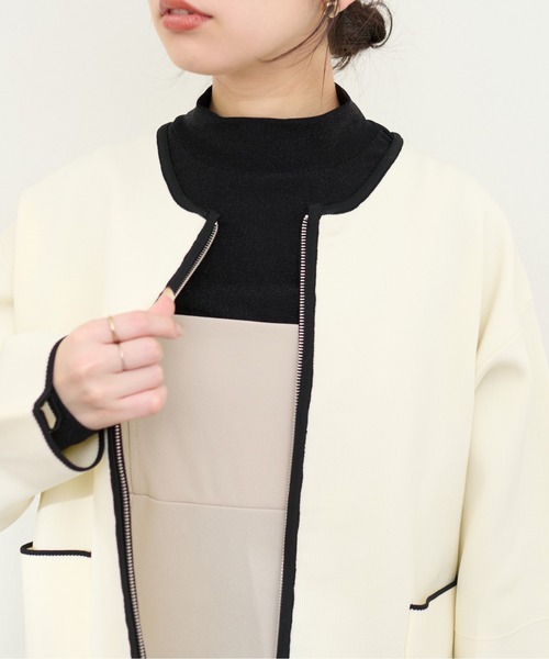 natural couture(ナチュラルクチュール)の「ラメフライスプチハイプルオーバー(Tシャツ/カットソー・レディース・ブラック/シルバー/ゴールド・FREE)」の6枚目の写真