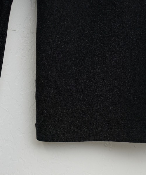 natural couture(ナチュラルクチュール)の「ラメフライスプチハイプルオーバー(Tシャツ/カットソー・レディース・ブラック/シルバー/ゴールド・FREE)」の9枚目の写真