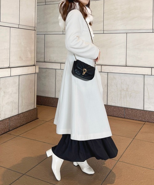 フェイクファーダッフルコート【ZOZOTOWN限定アイテム