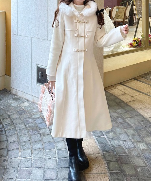 フェイクファーダッフルコート【ZOZOTOWN限定アイテム】