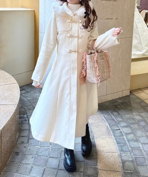 フェイクファーダッフルコート【ZOZOTOWN限定アイテム】